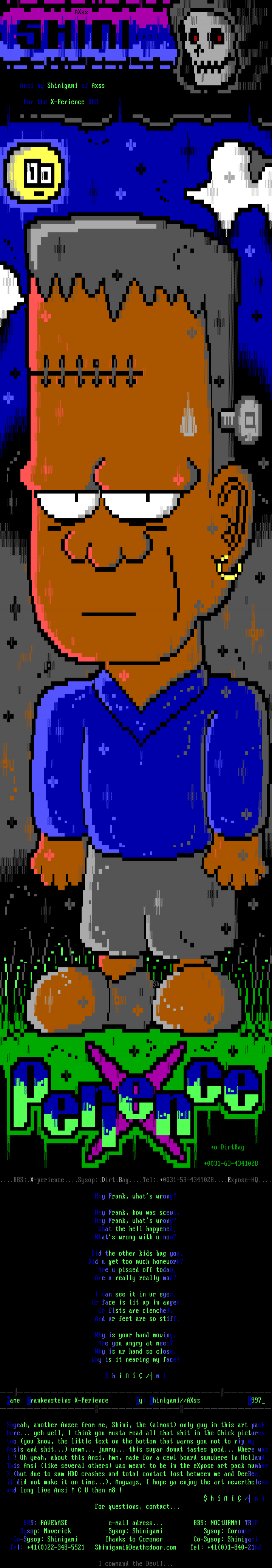 Frankensteins X-perience by Shinigami