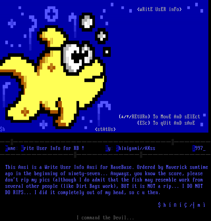 Write User Info for RB ! by Shinigami