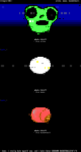 alien, moon, basketballz!@# by illogic