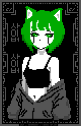 Cyber Cat Girl by Revengeday