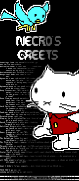 Greetings list by Necrofiliac