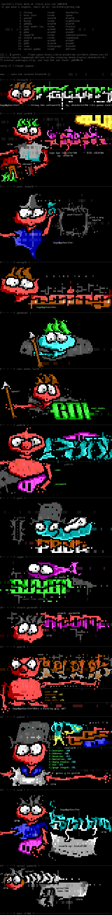 may cluster (d) (lucifer) by lucifer