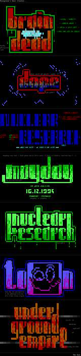 ANSi Logo Cluster by Pussylova