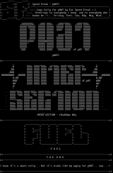 ASCii Cluster by Speed Freak