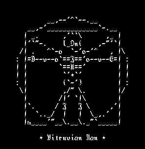 Vitruvian Man by littlebitspace