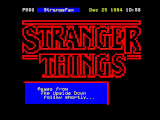 Stranger Things by Uglifruit