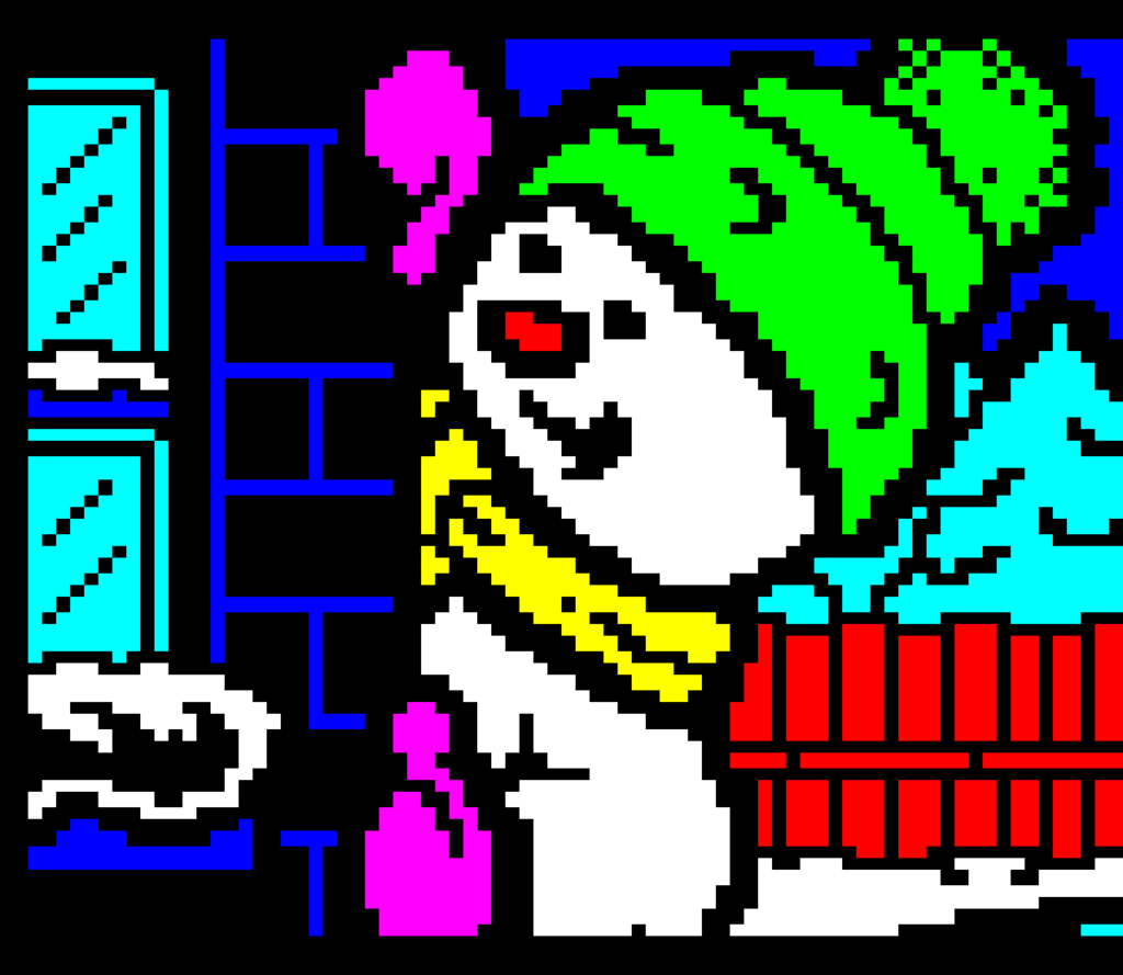 Snowman by Horsenburger