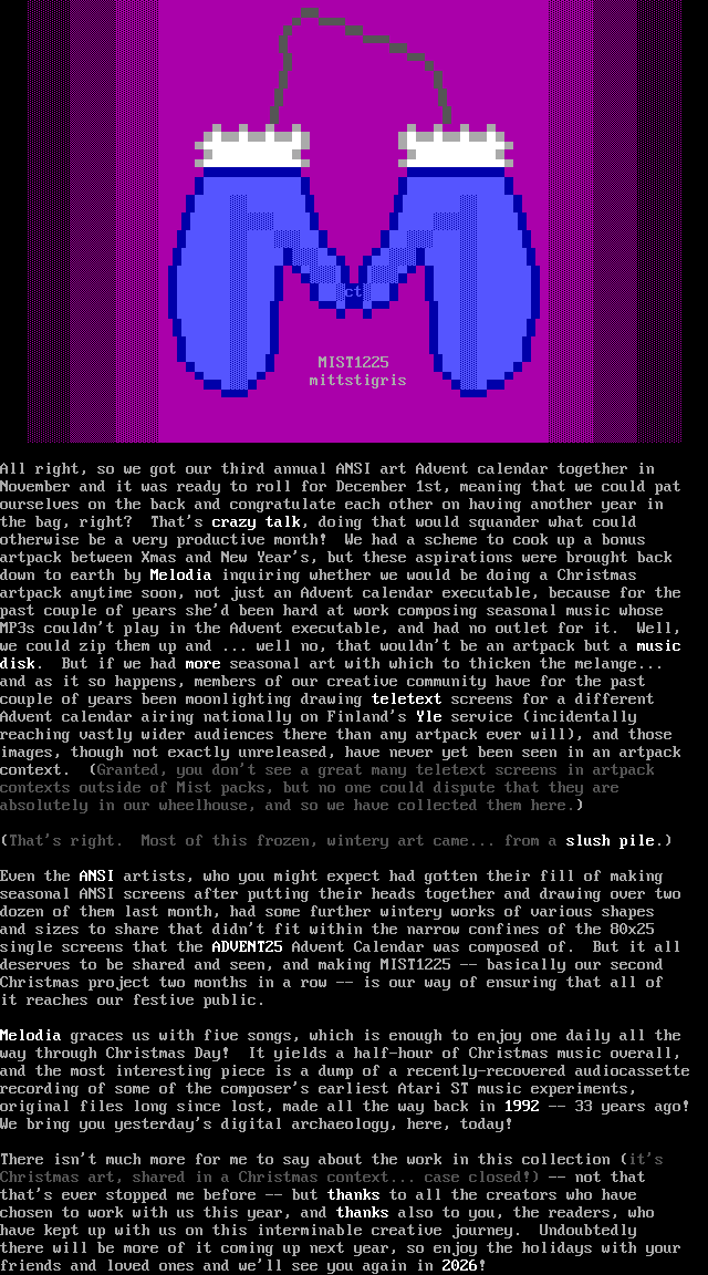 MIST1225 infofile by Cthulu