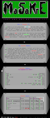 INFO about MaSaKrE PRODUCTIONS by Xose