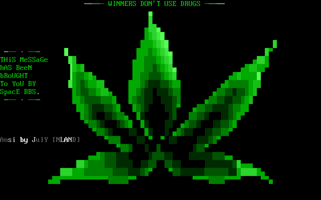 Winners Don't Use Drugs by JulY