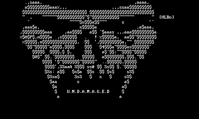 Undamaged X by HolyBone