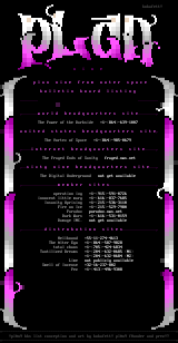 plAn9 bbs list for march! by staff