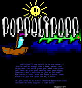 sun and water by big yellow man