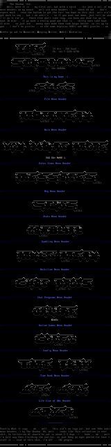 TS's 1st menu header colly :) by The Shadow