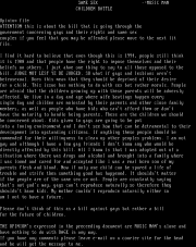 Report on Same Sex Bill by MUSIC MAN