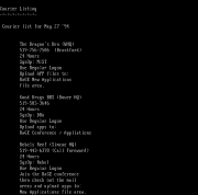 RaGE 08/94 Courier List by MiST
