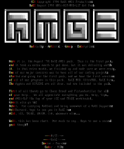 RaGE 08/94 Information File by MiST
