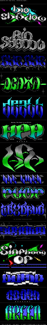 ANSI LOGO COLLY by nosperato