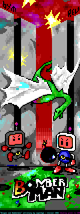 dragon and bombermen by superbym