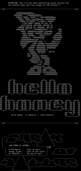 Ascii Colly #1 by Tentacle